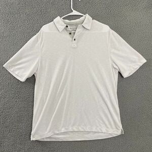 Sable‎ & Stone Shirt Men Xl White Casual Short Sleeve Polo